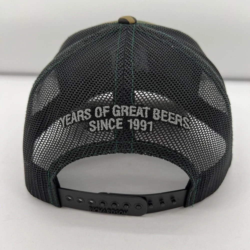 Mckenzie Brewing Eugene Oregon Camo‎ Trucker Hat Fish State Embroided